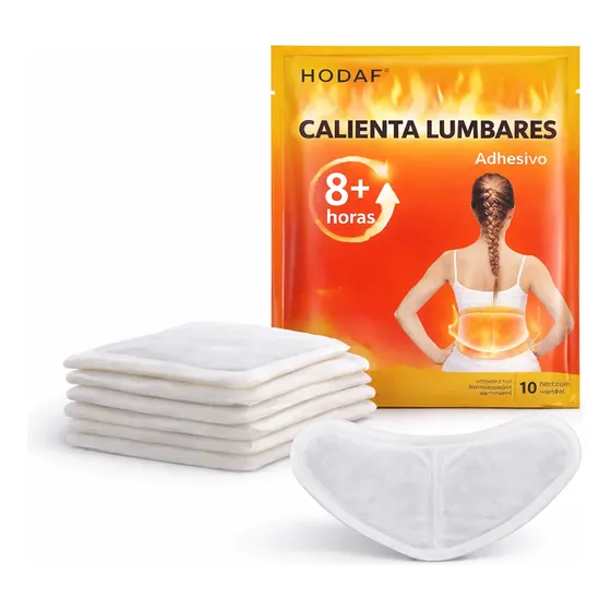 Calefacción Para Dolor Espalda Adhesivo 10u 8hs Calor Alivio