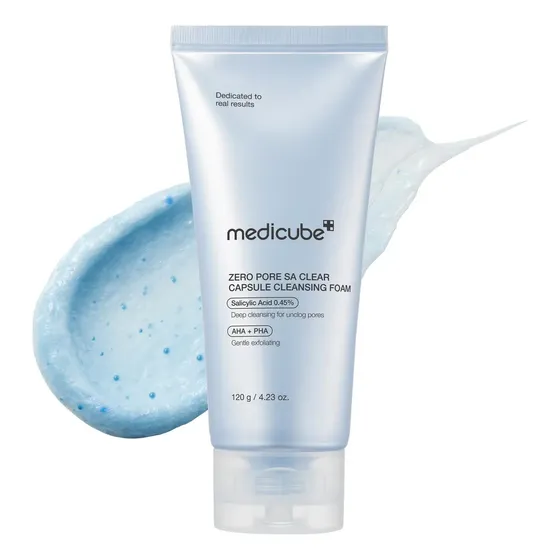 Medicube Zero Pore Clear Blue Capsule Limpiador Profundo