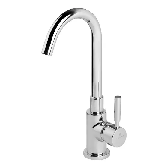 Grifería Cocina Estalgrif Monocomando Cromo Brillante Con Aireador